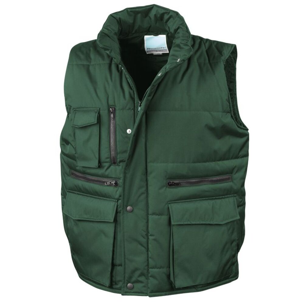 Result Mens Lance Zip up Bodywarmer /Gilet/Vest Jacket (Windproof & Showerproof)